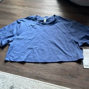 NWT lululemon all yours crop tee